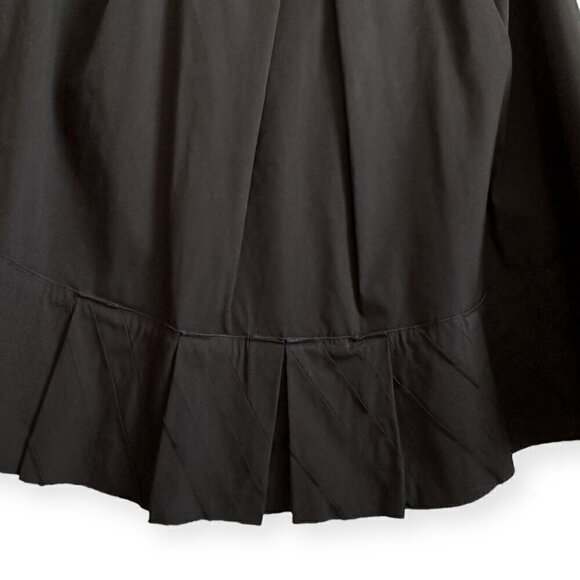 Prada A line Black Cotton Skirt, Size 46 Italy/L, Never worn - Picture 8 of 12